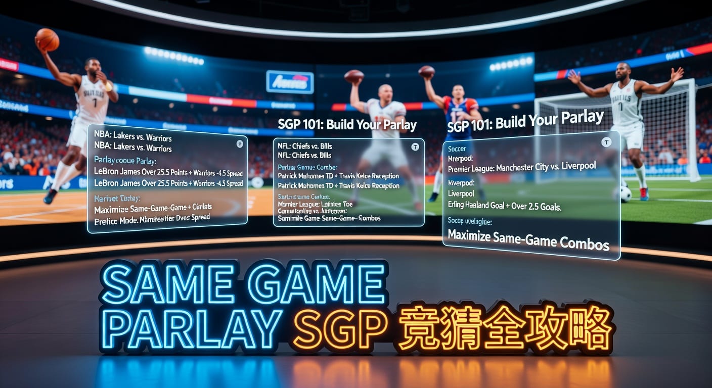 Same Game Parlay SGP：体育博彩玩家必知玩法解析