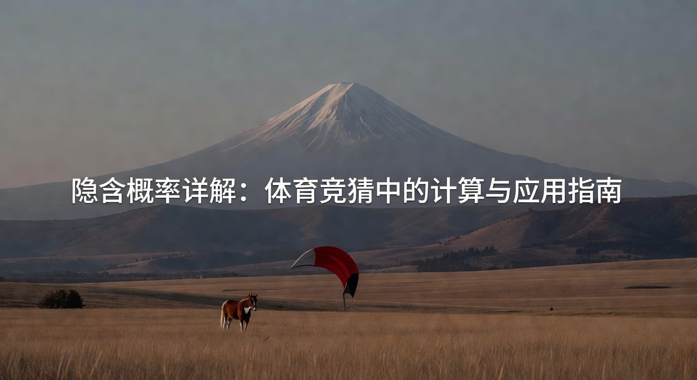 隐含概率（Implied Probability）深度解析：体育博彩玩家的制胜法宝-2026年世界杯投注