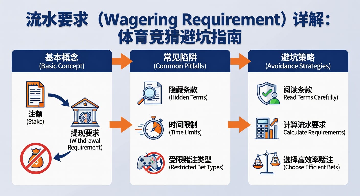 流水要求 Sports Wagering Requirement 深度解析：资深玩家博彩策略