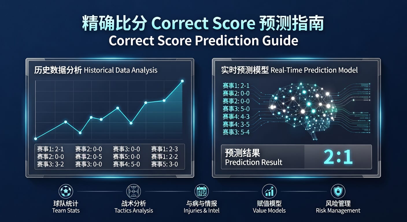 精确比分 correct score 玩法全解：2026年世界杯投注技巧